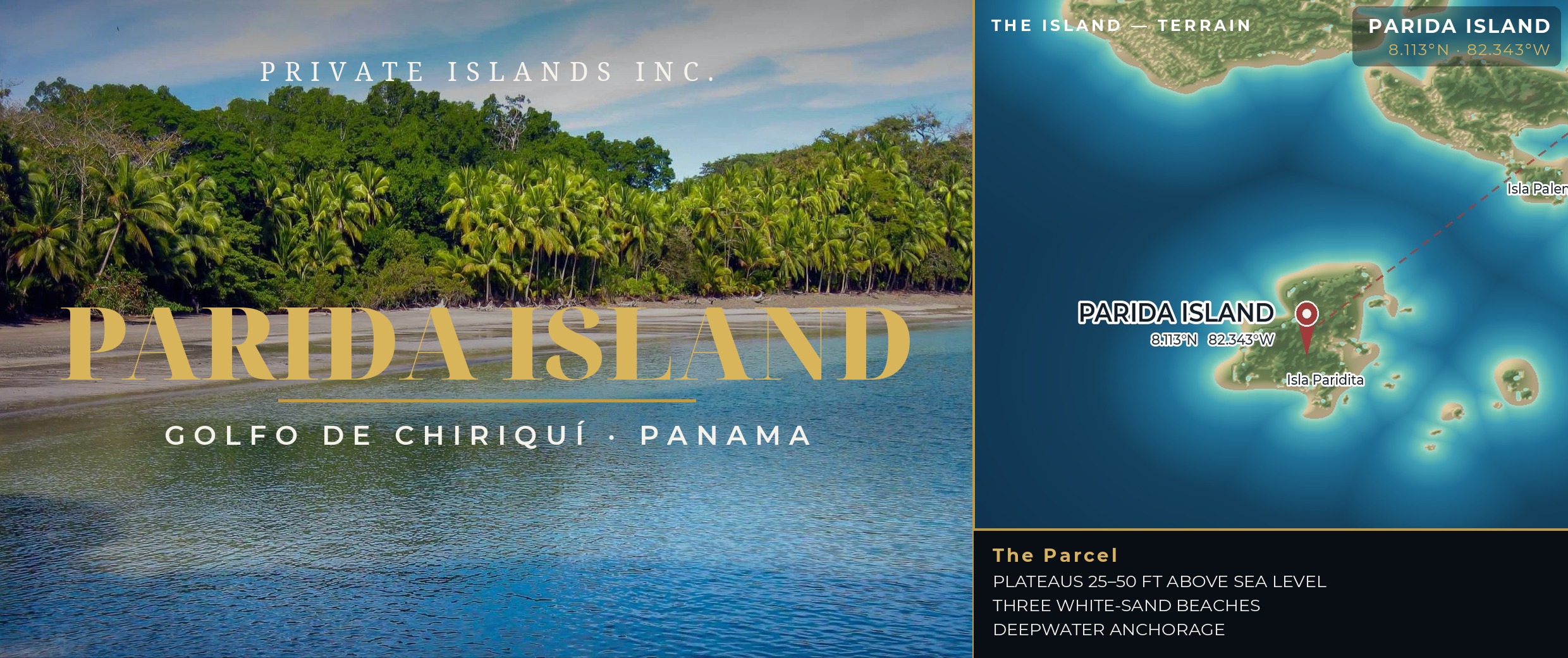 Parida Island brochure