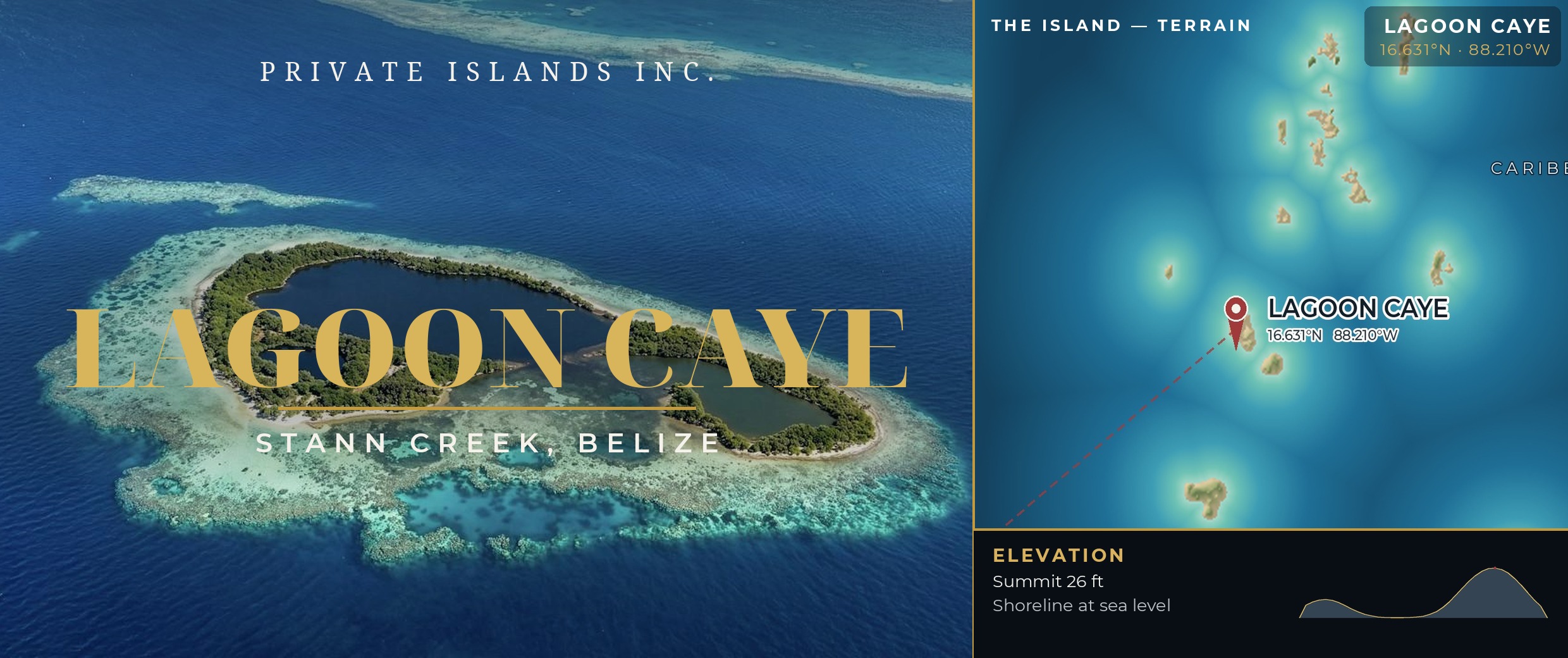 Lagoon Caye brochure