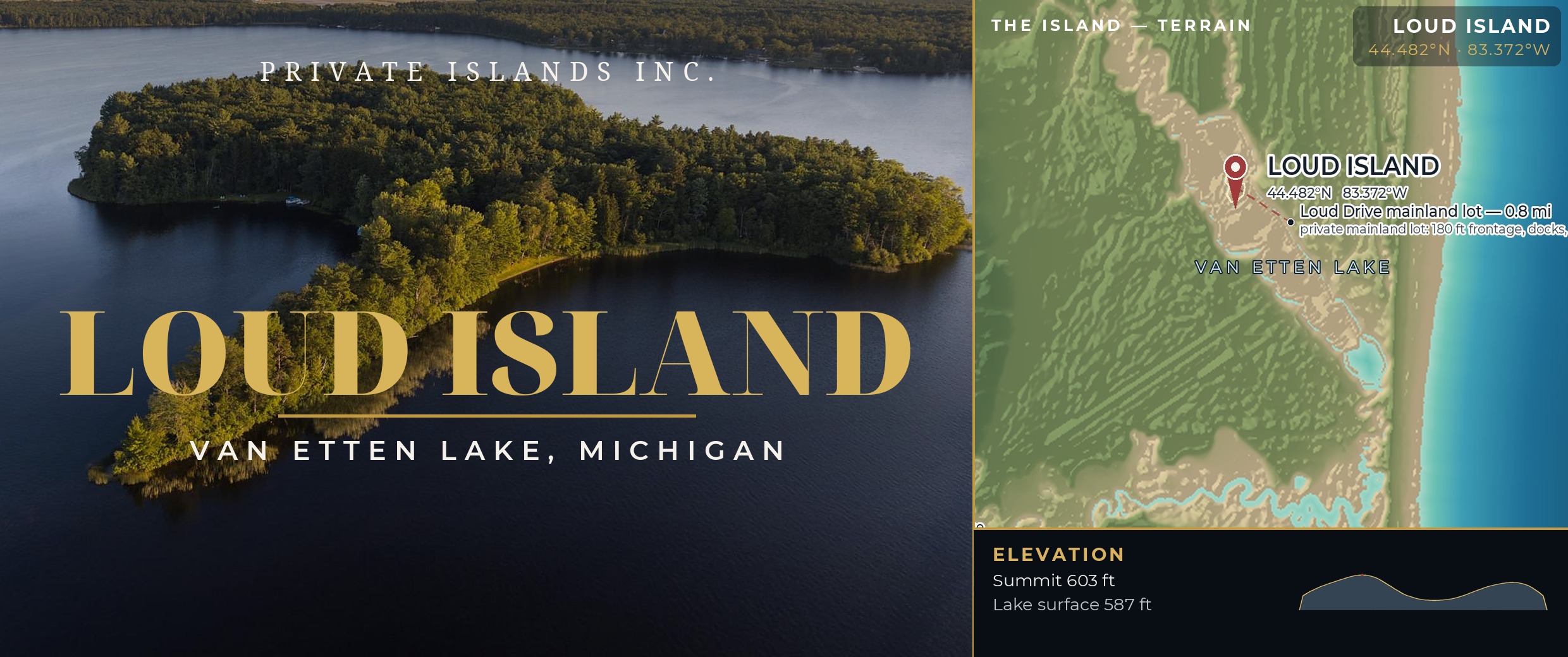 Loud Island brochure