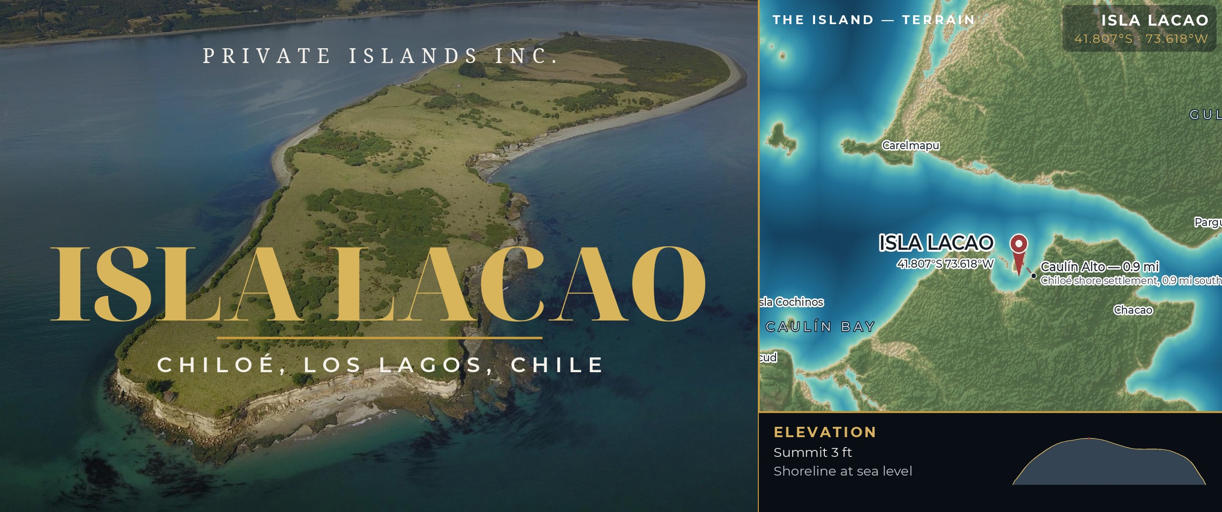 Isla Lacao brochure