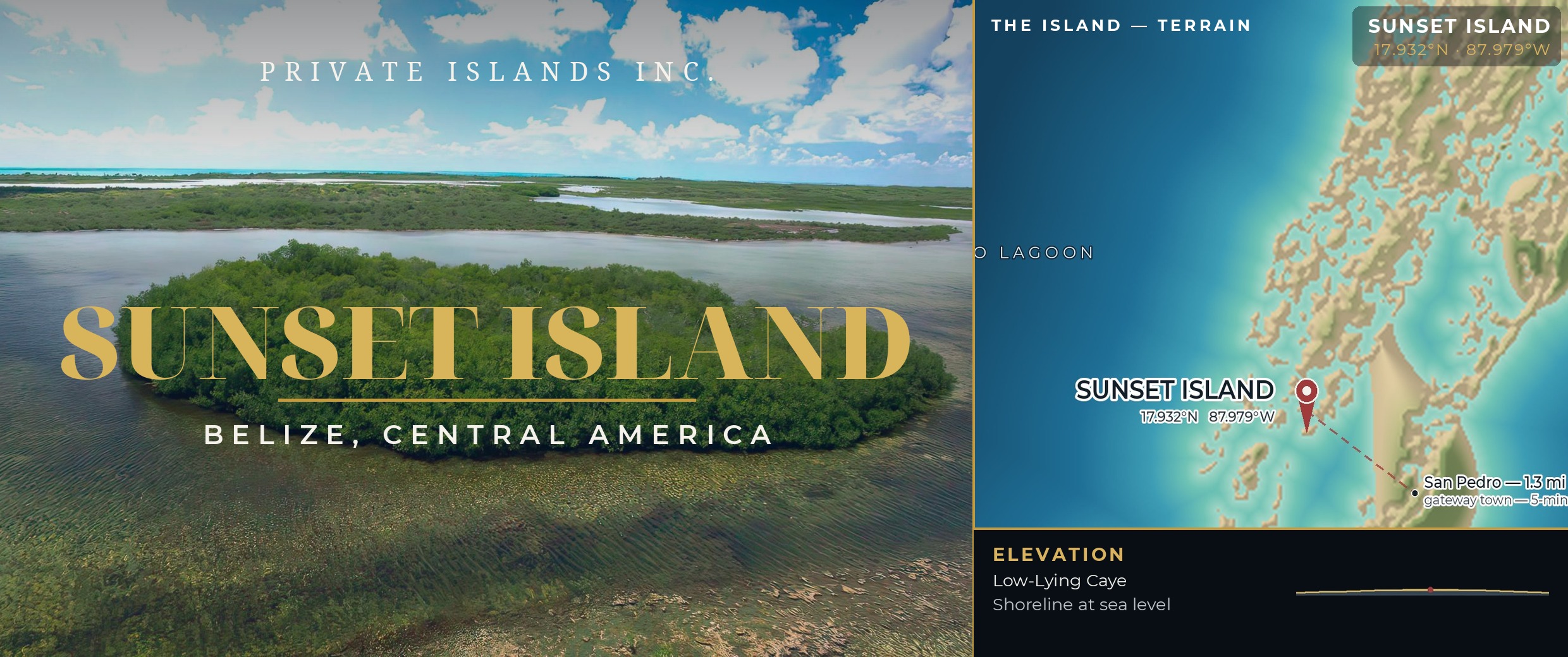 Sunset Island brochure