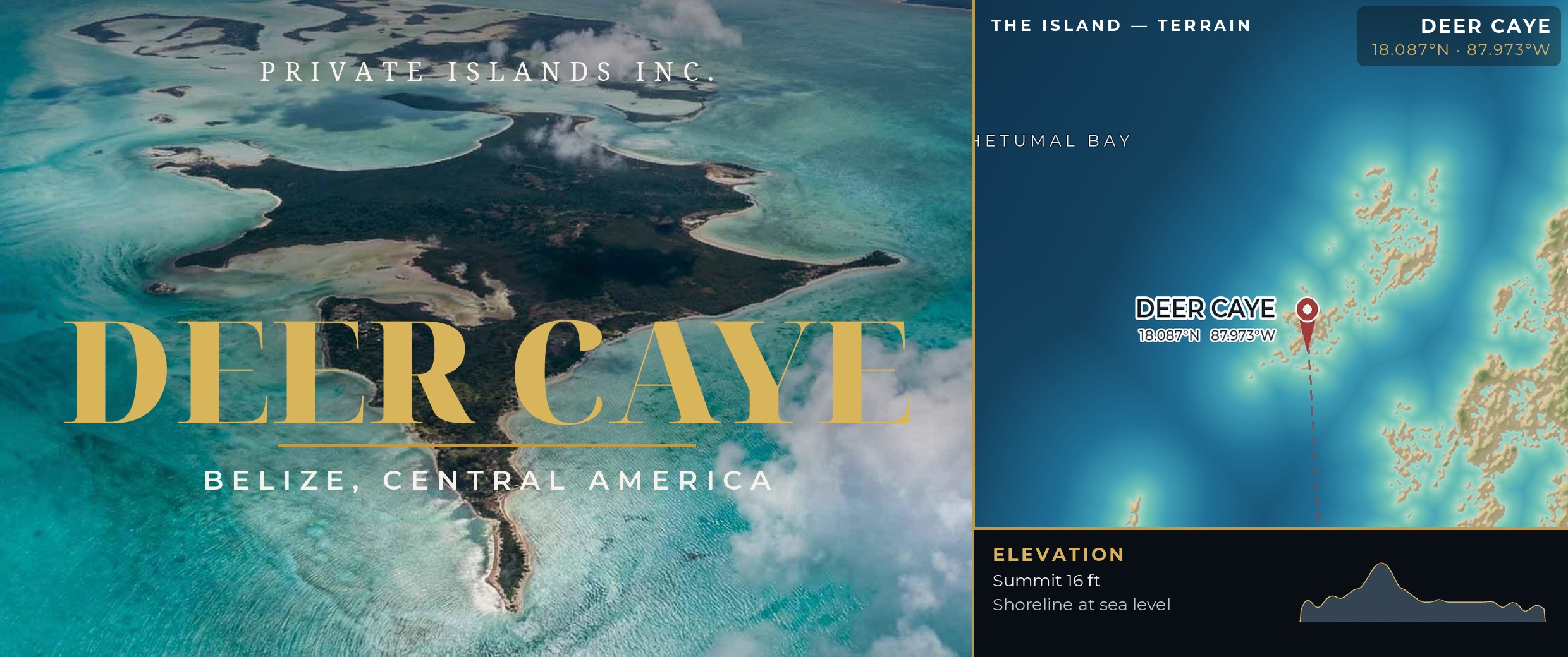 Deer Caye brochure