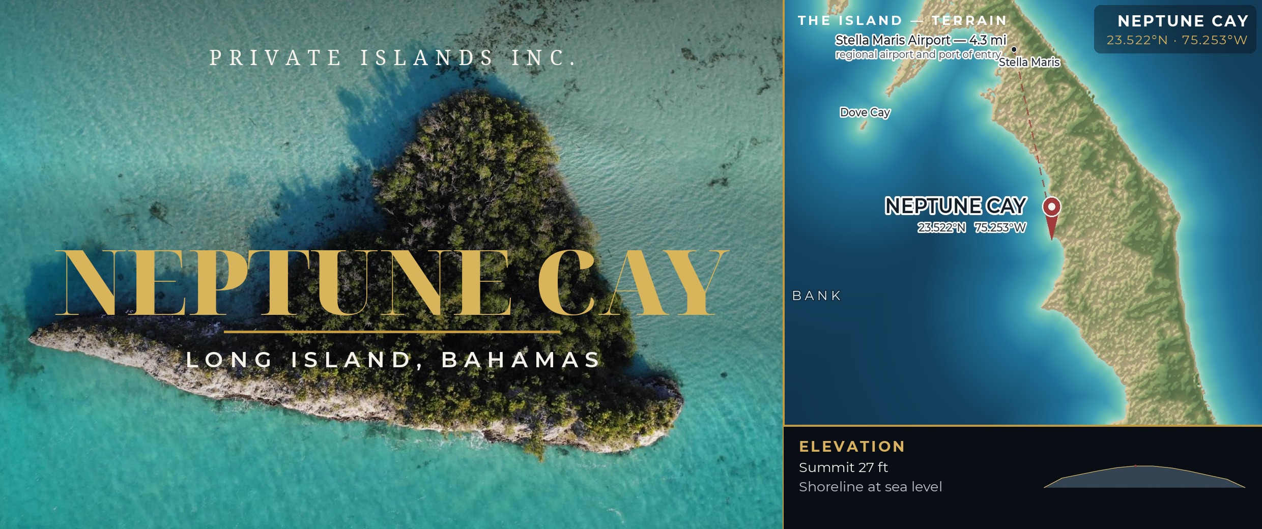Neptune Cay brochure