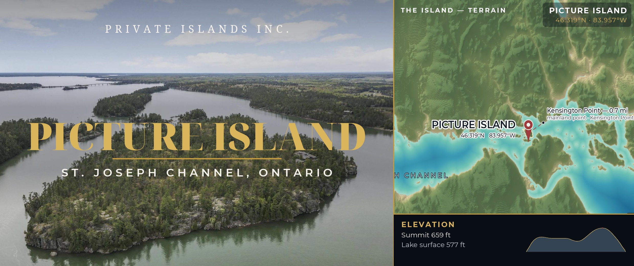 Picture Island brochure