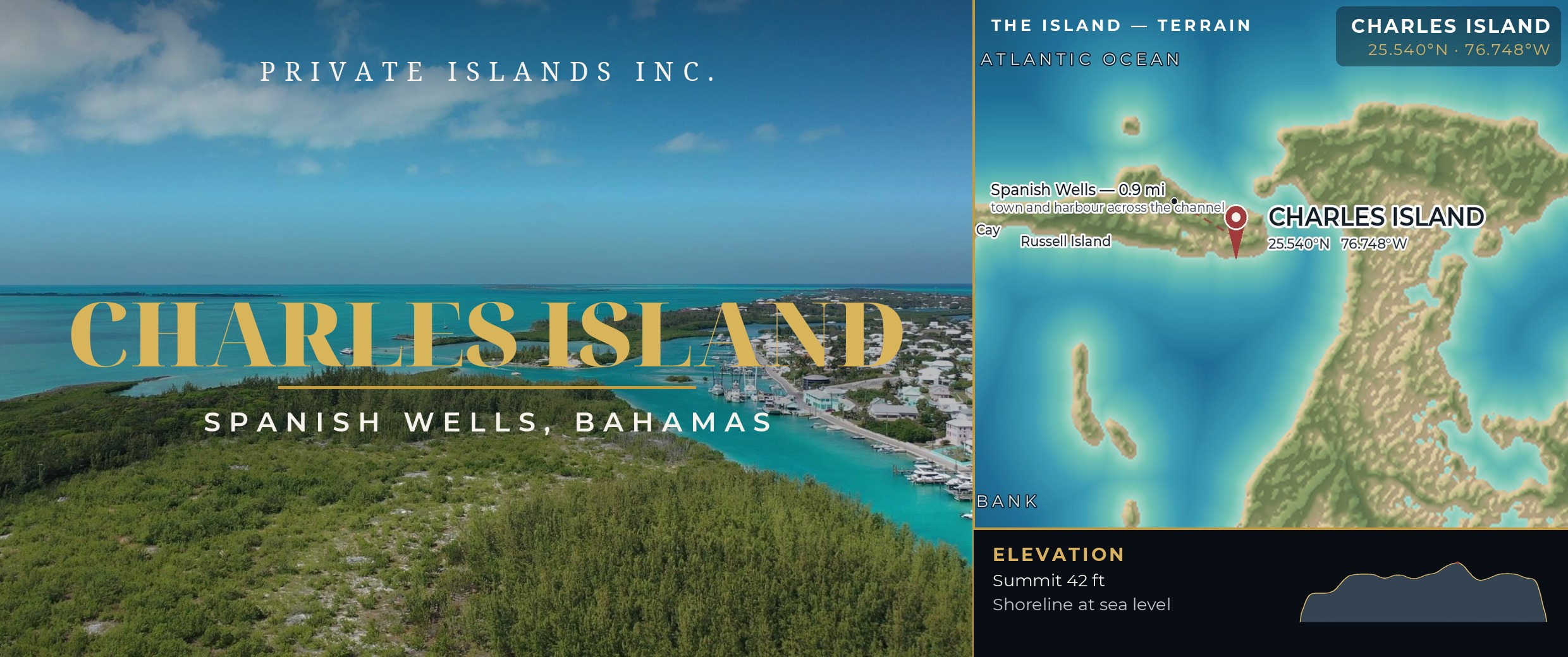 Charles Island brochure