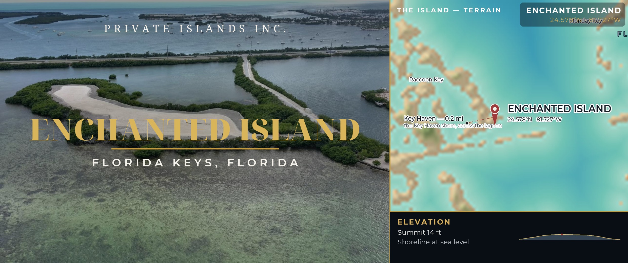Enchanted Island brochure