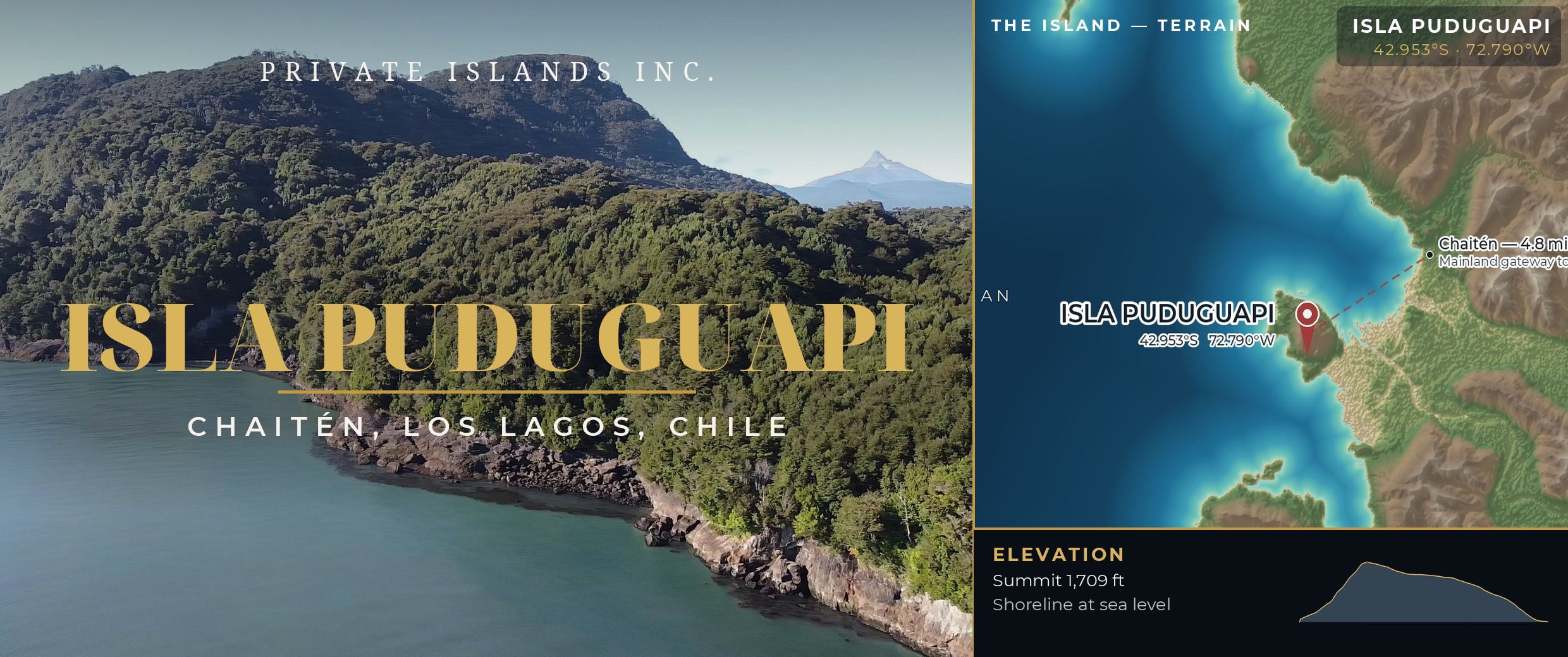 Isla Puduguapi brochure