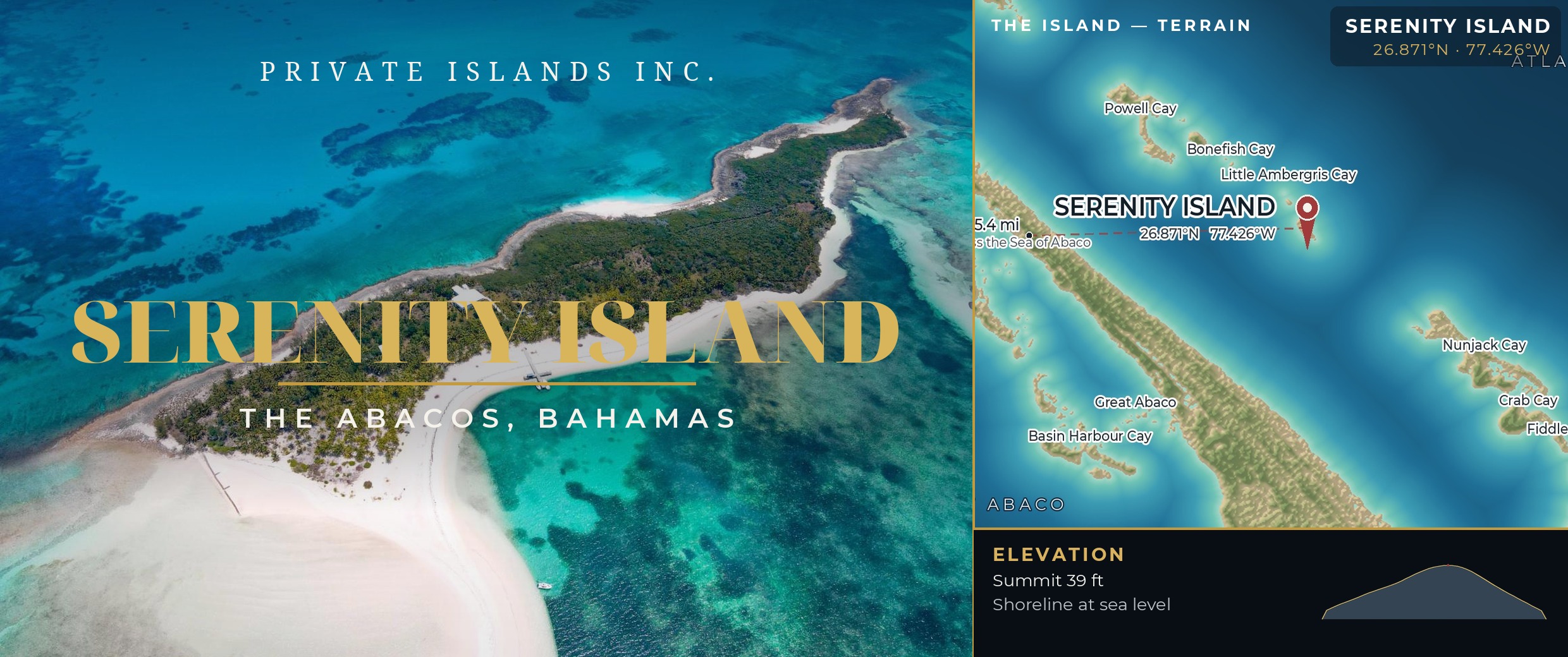 Serenity Island brochure