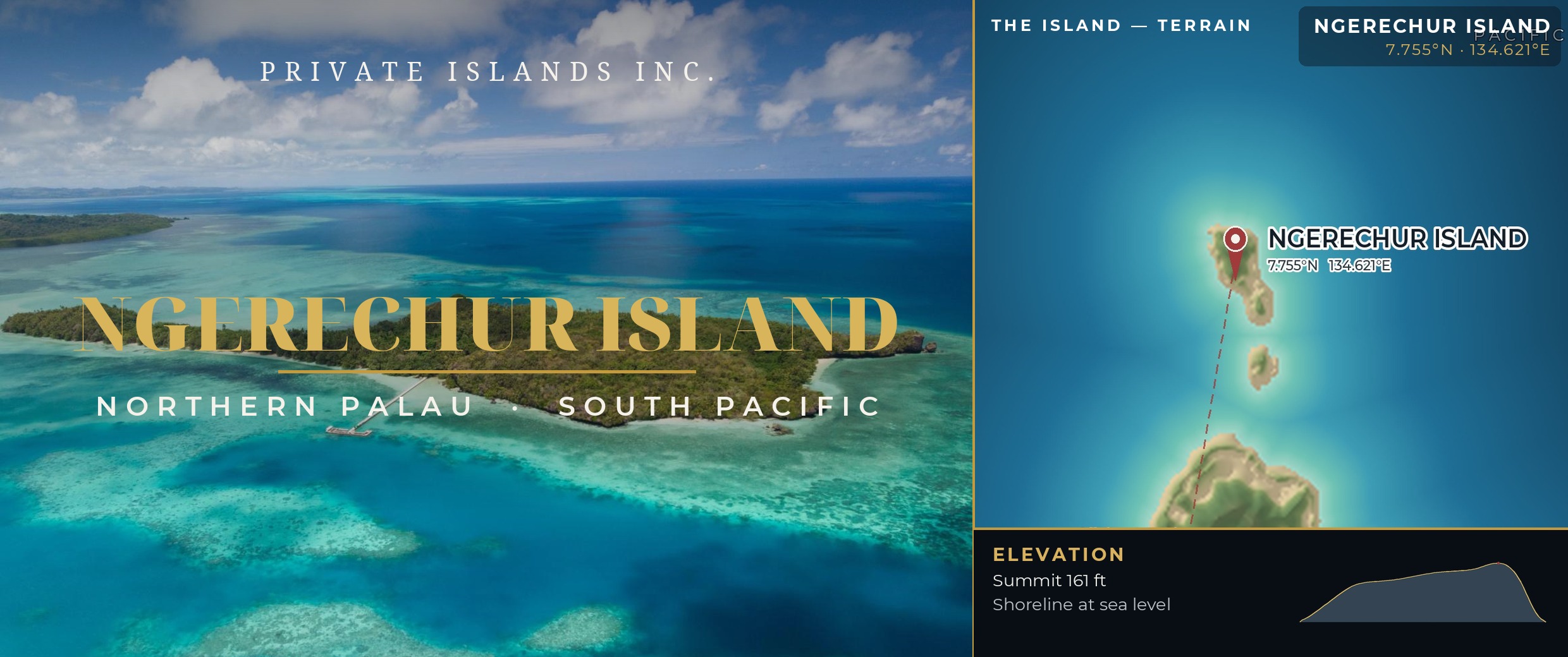 Ngerechur Island brochure