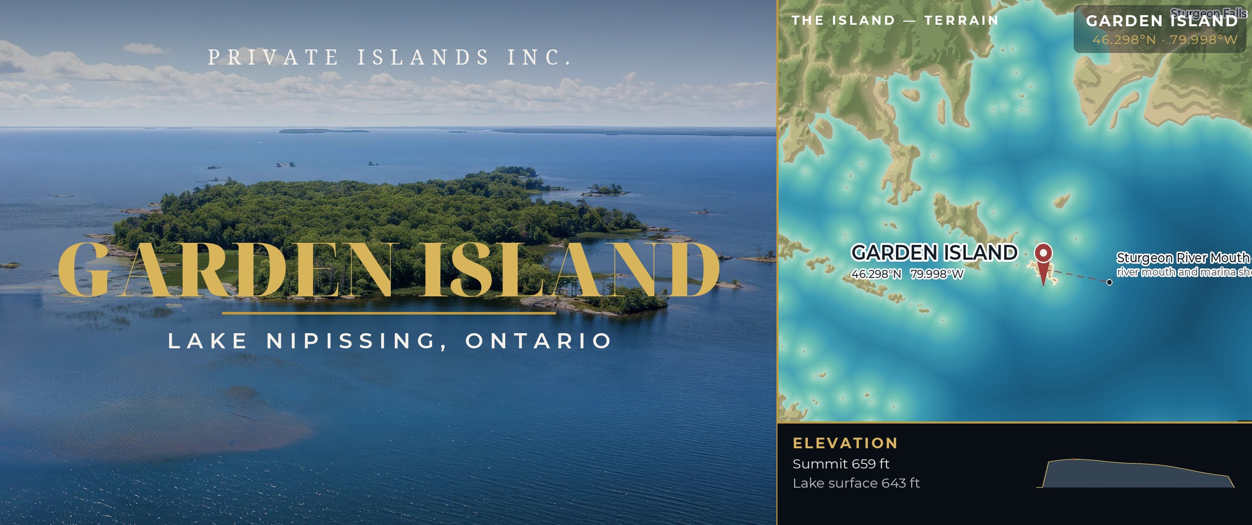 Garden Island brochure