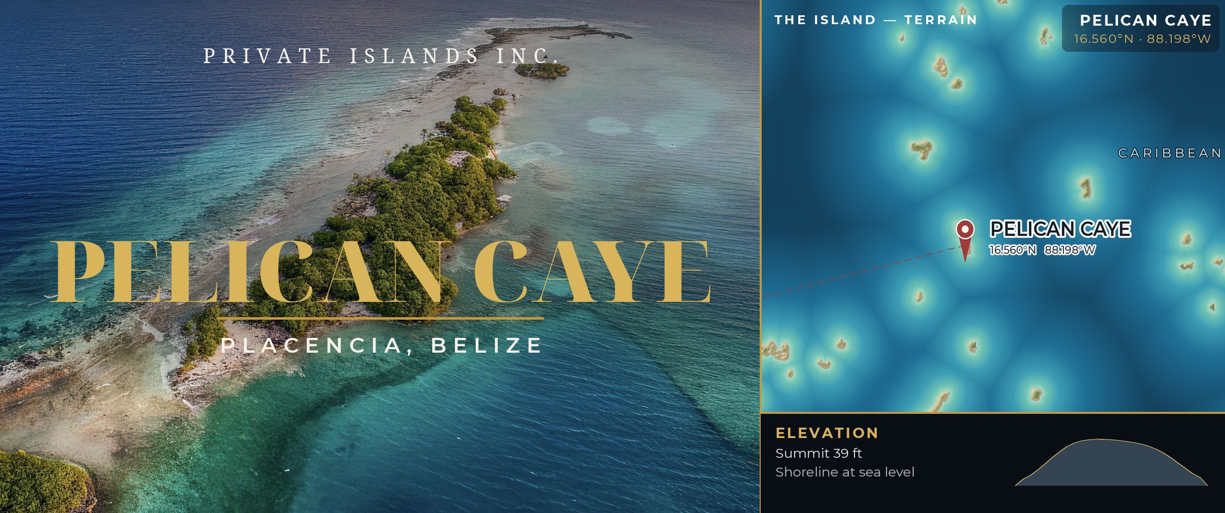 Pelican Caye brochure
