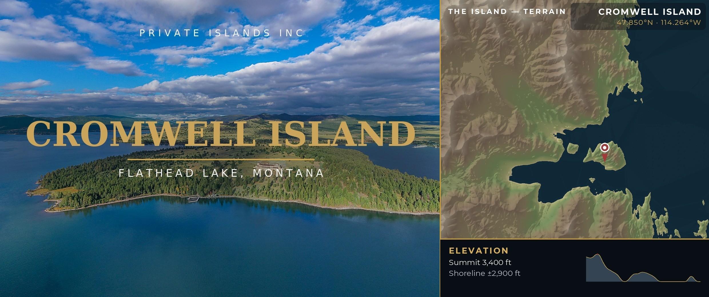 Cromwell Island brochure