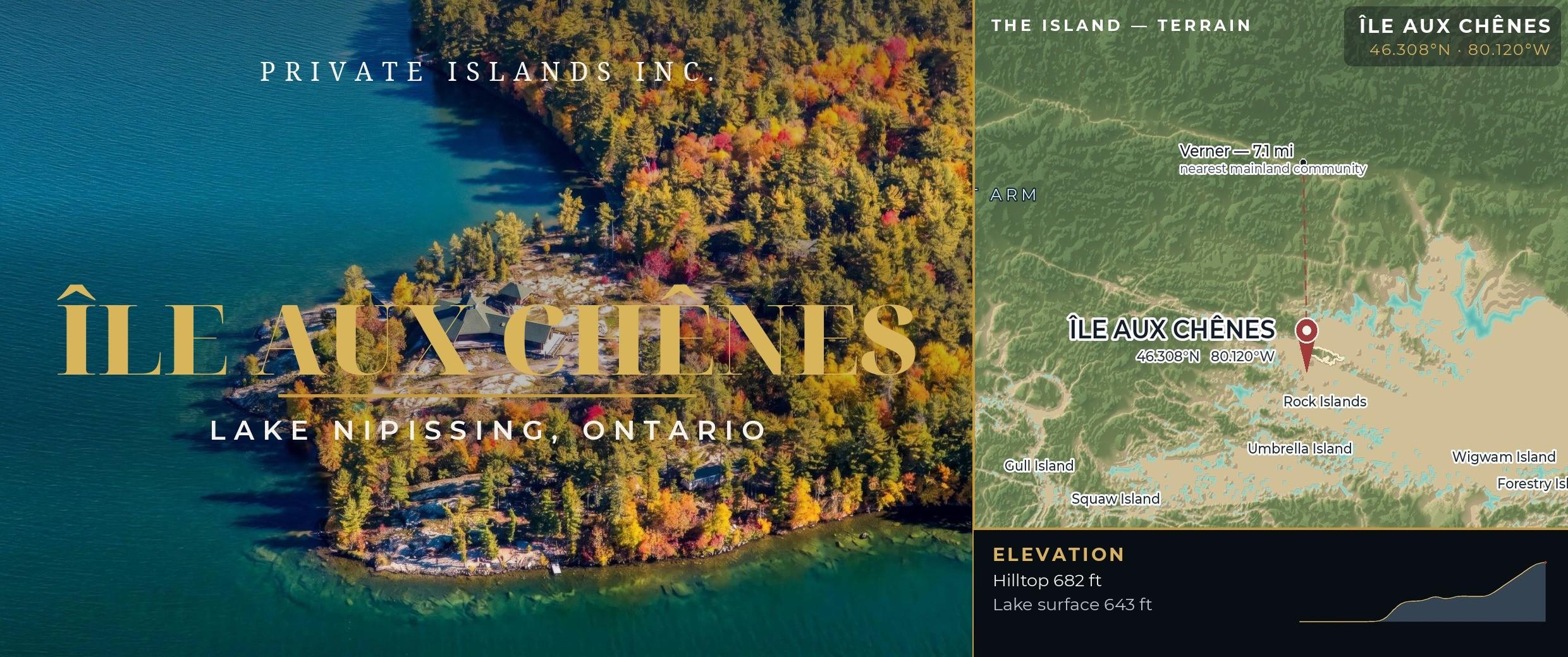 Île aux Chênes brochure