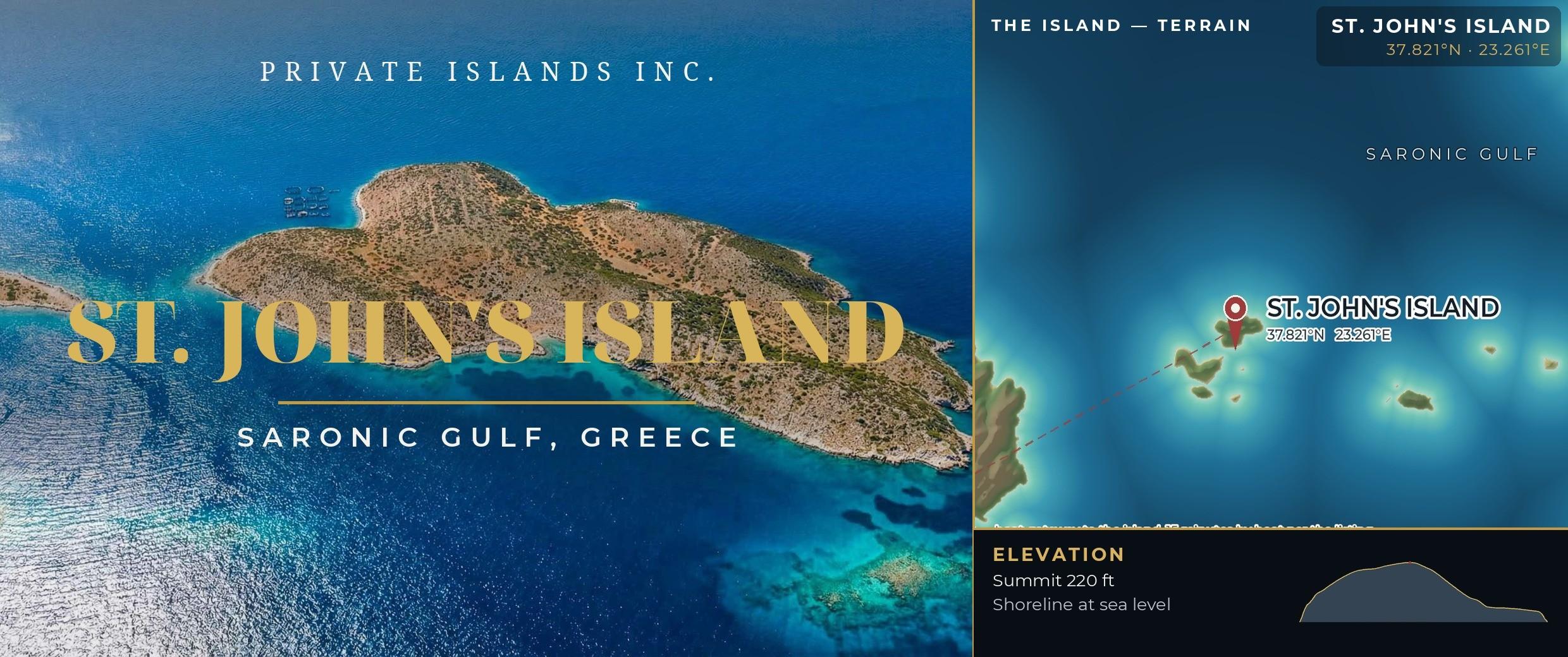 St. John's Island brochure