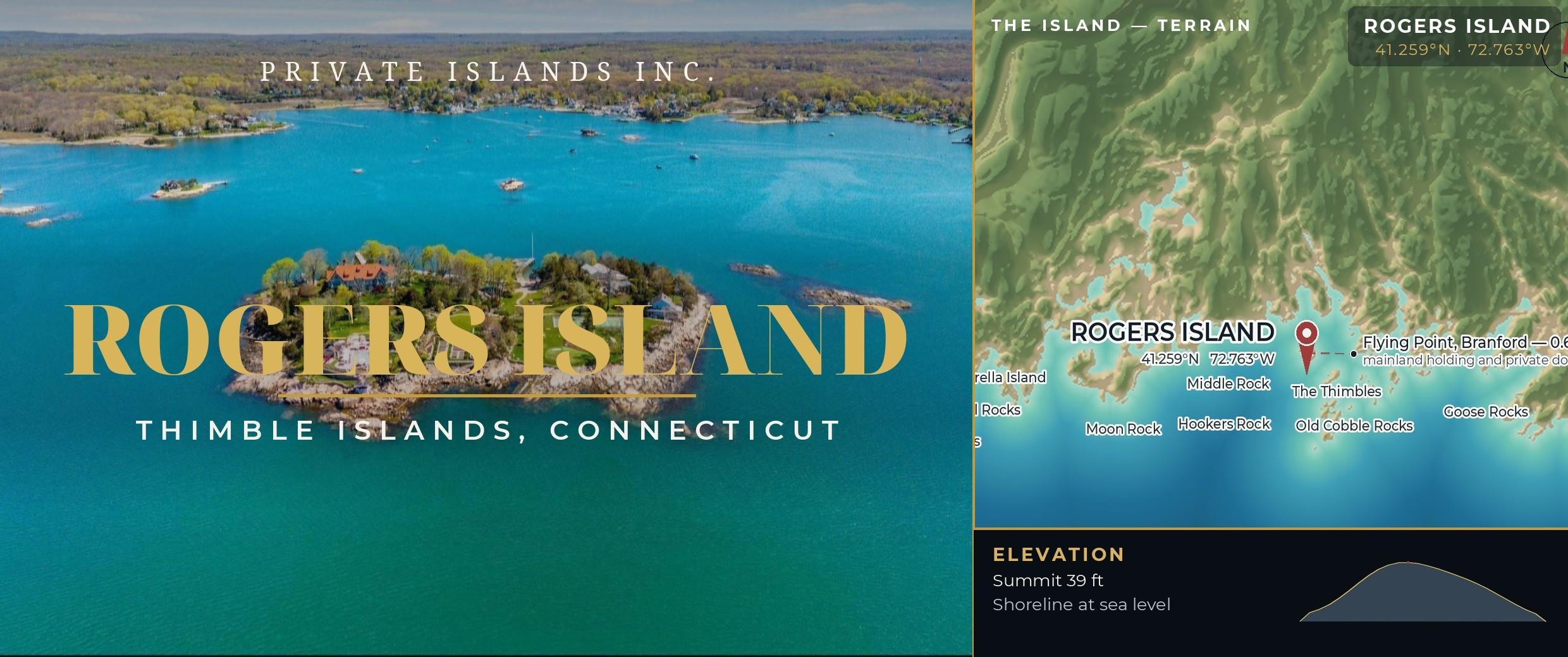 Rogers Island brochure