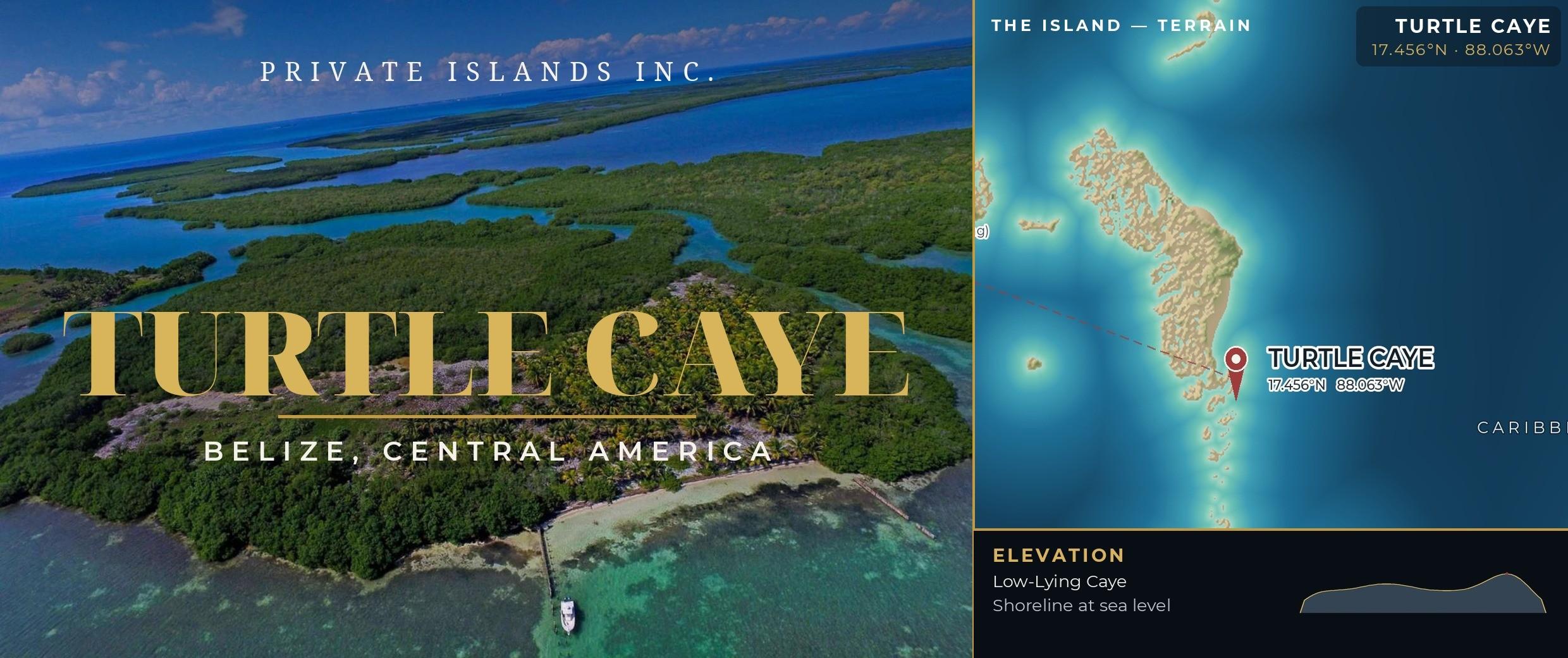 Turtle Caye brochure