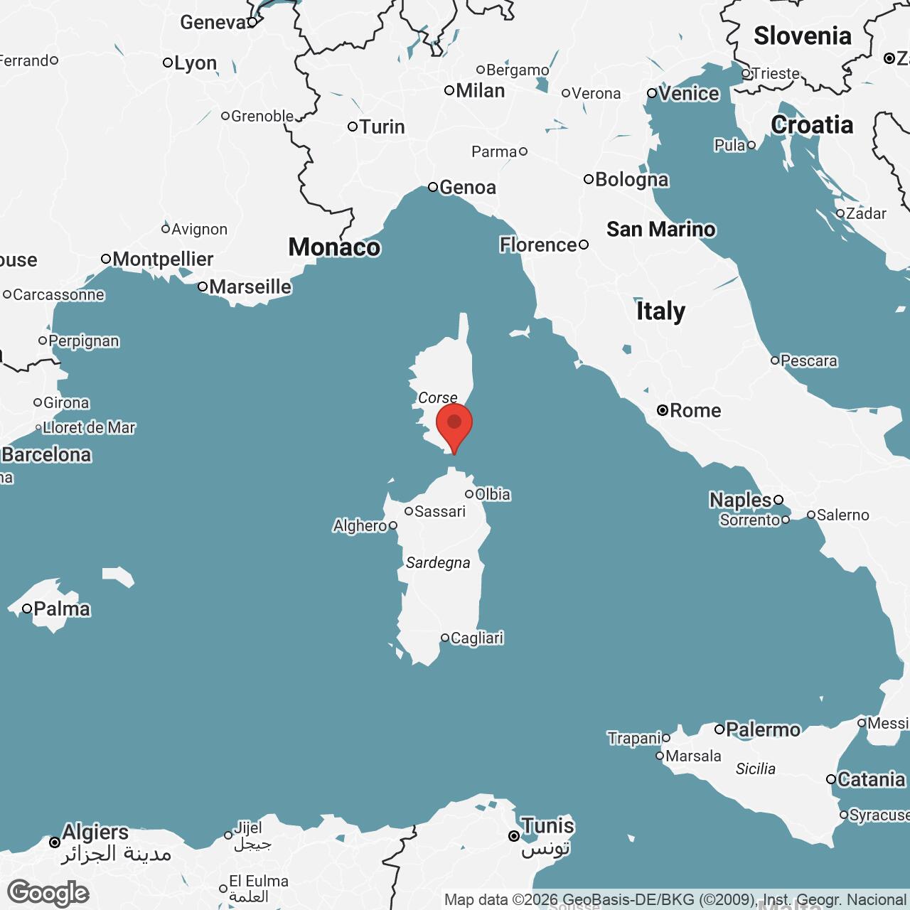 Map preview