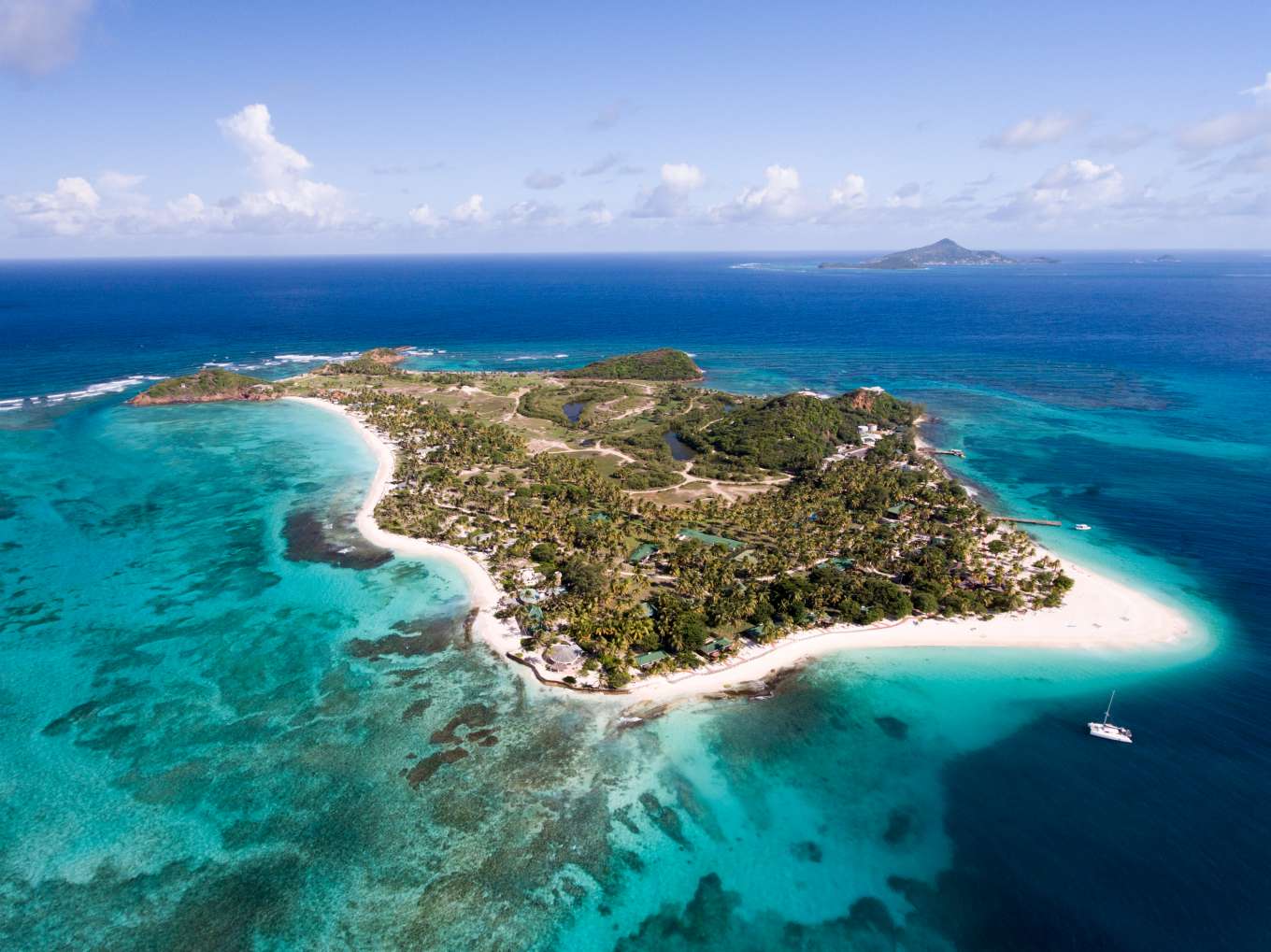 Palm Island The Grenadines - SVG , Caribbean - Private Islands for Rent
