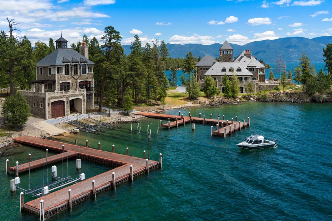 Shelter Island Estate - Montana, United States - Private Islands for Sale