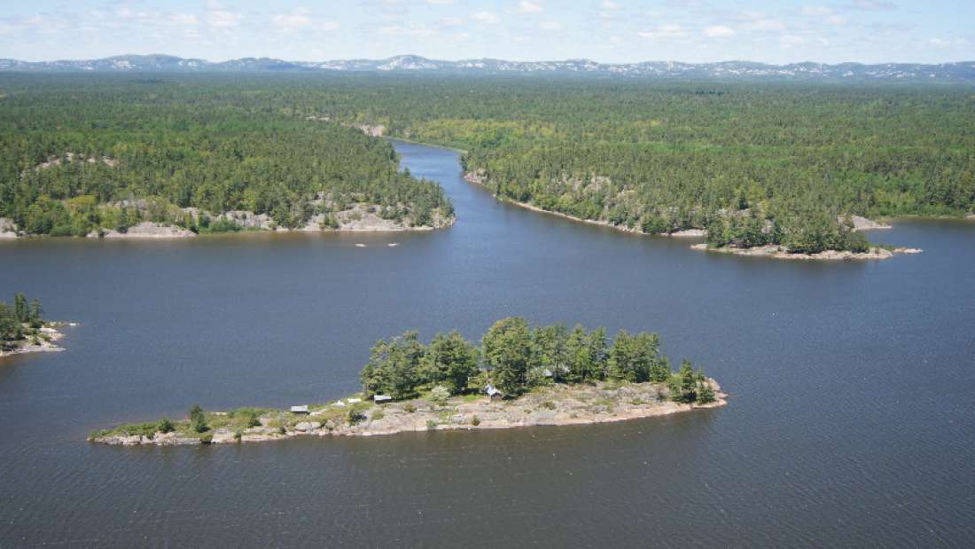 Natural Inlet Island Ontario, Canada Private Islands for Sale
