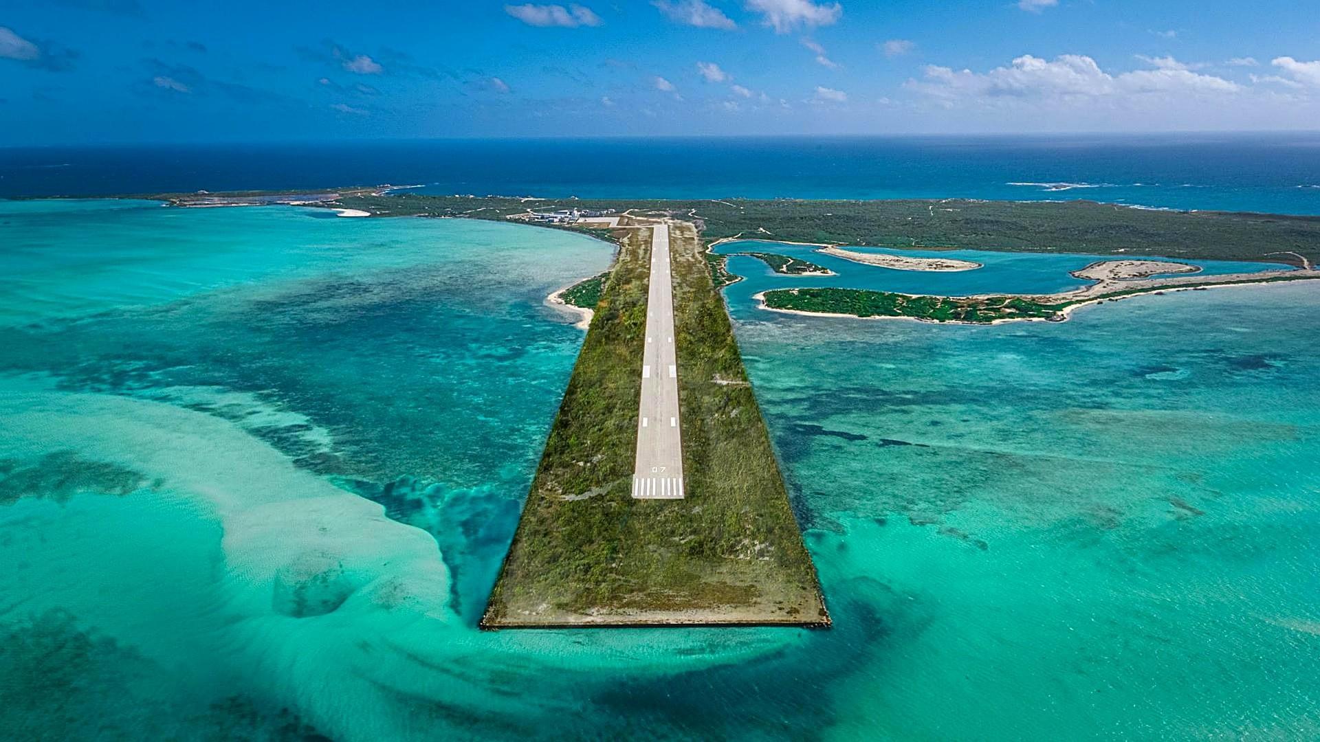 Private airstrip aerial