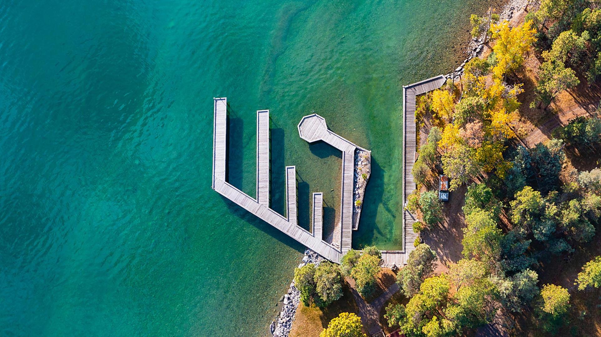 Cromwell Island – Private island in Montana, United States