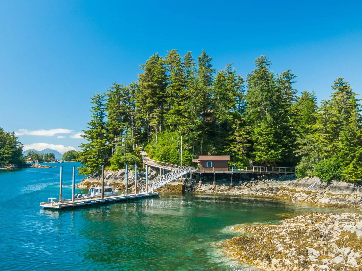 Guckers Island – Private island in Alaska, United States