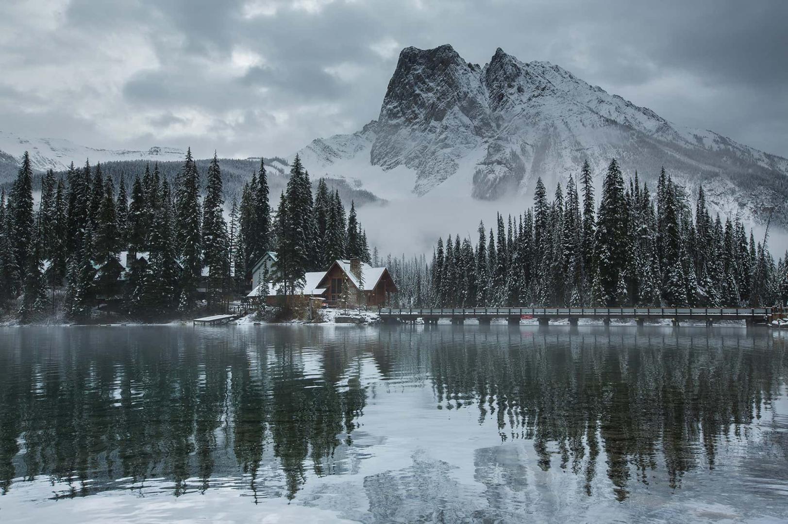 Emerald Lake Lodge – Private island in British Columbia, Canada