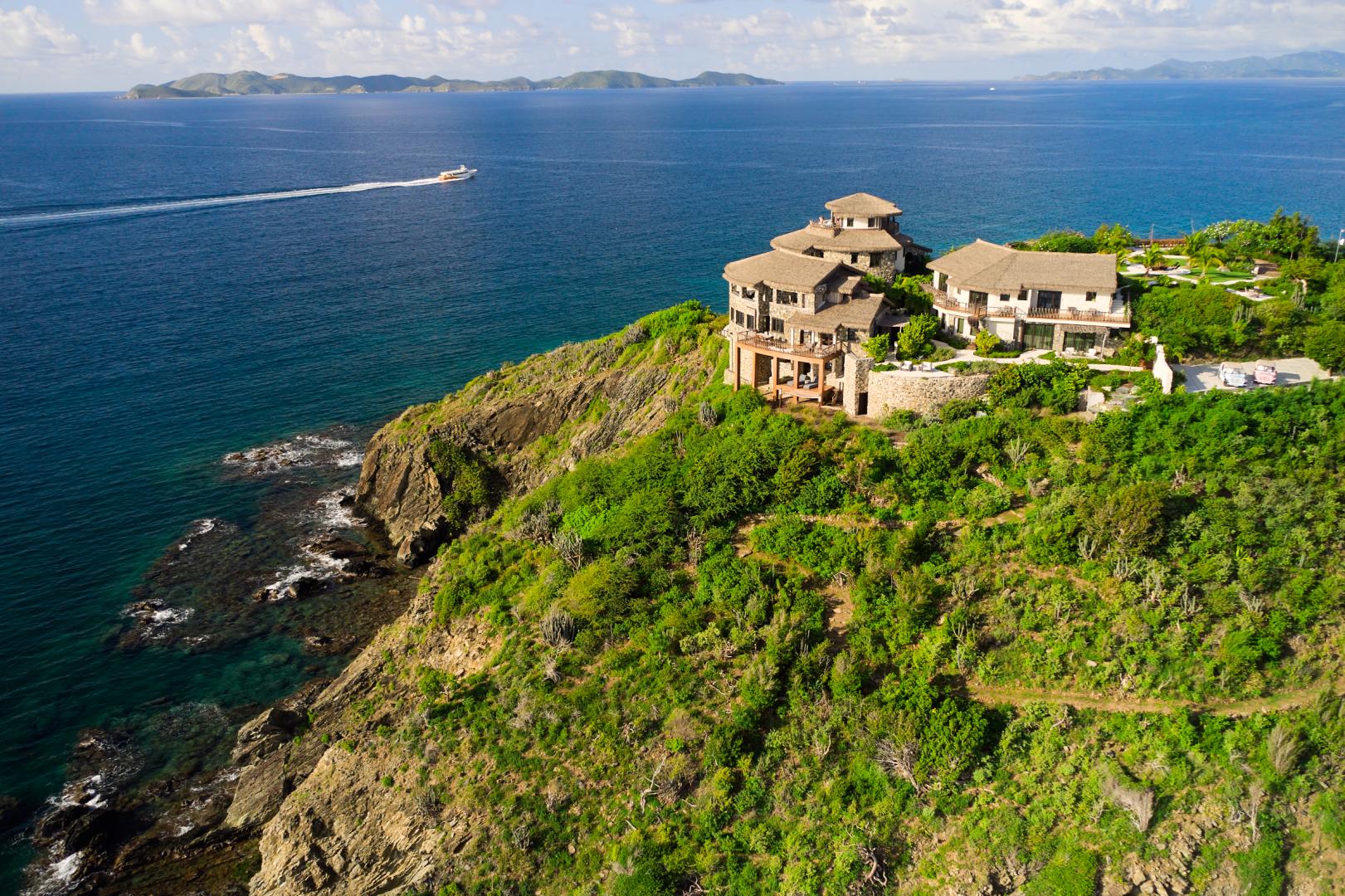 The Aerial, BVI – Private island in British Virgin Islands, Caribbean