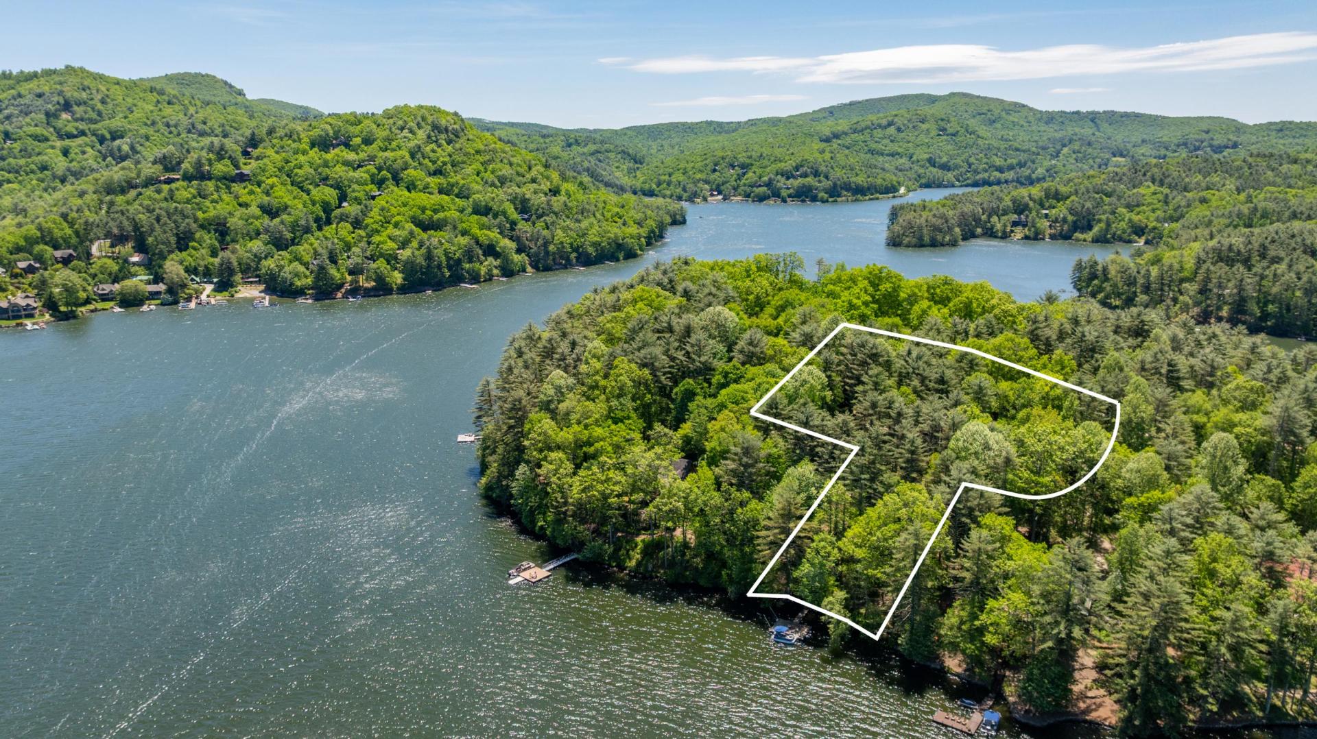 18 Buck Knob Island – Private island in North Carolina, United States