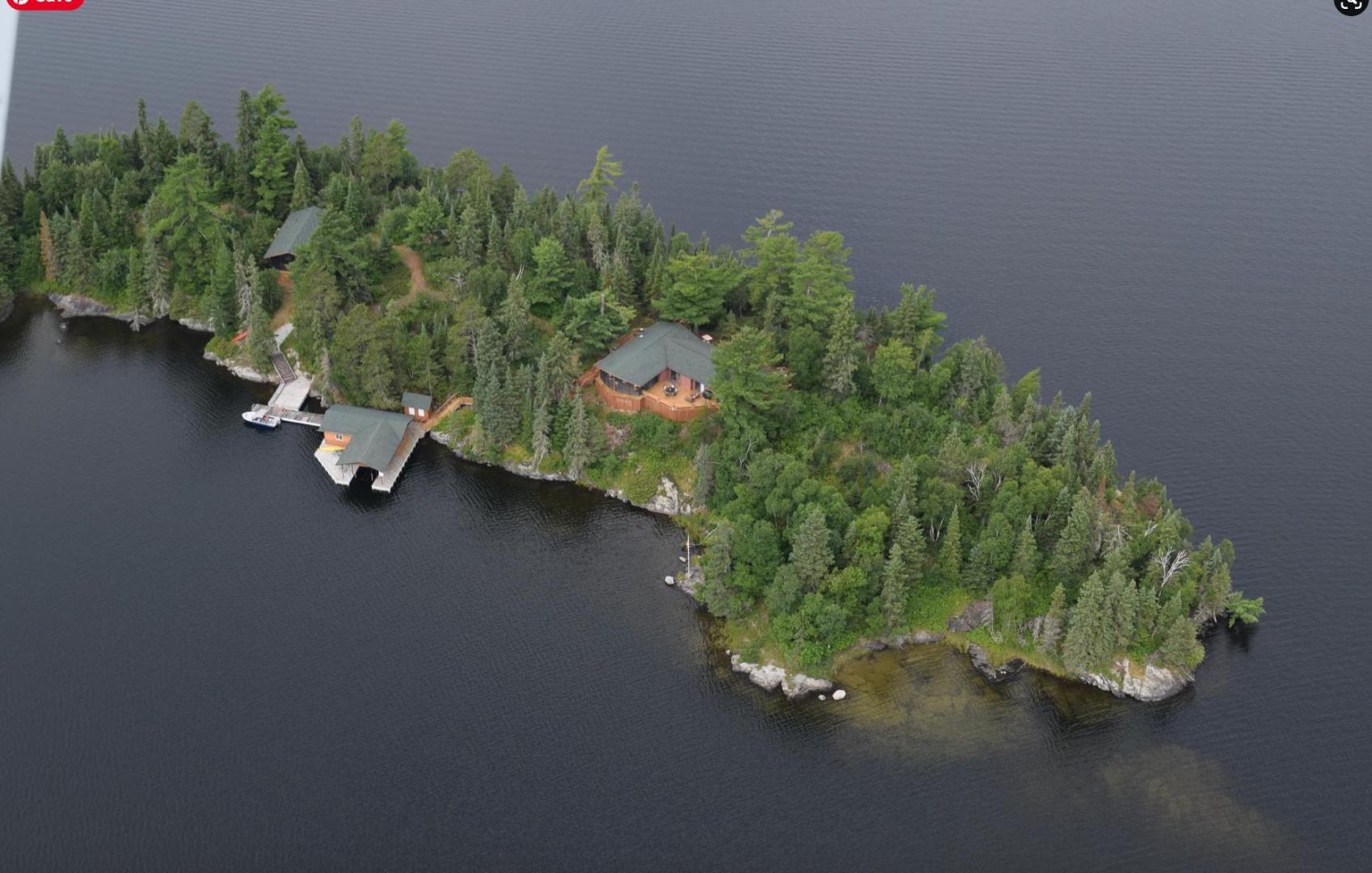 Poplar Bay Island Lake of the Woods – Private island in Northern Ontario, Ontario, Canada