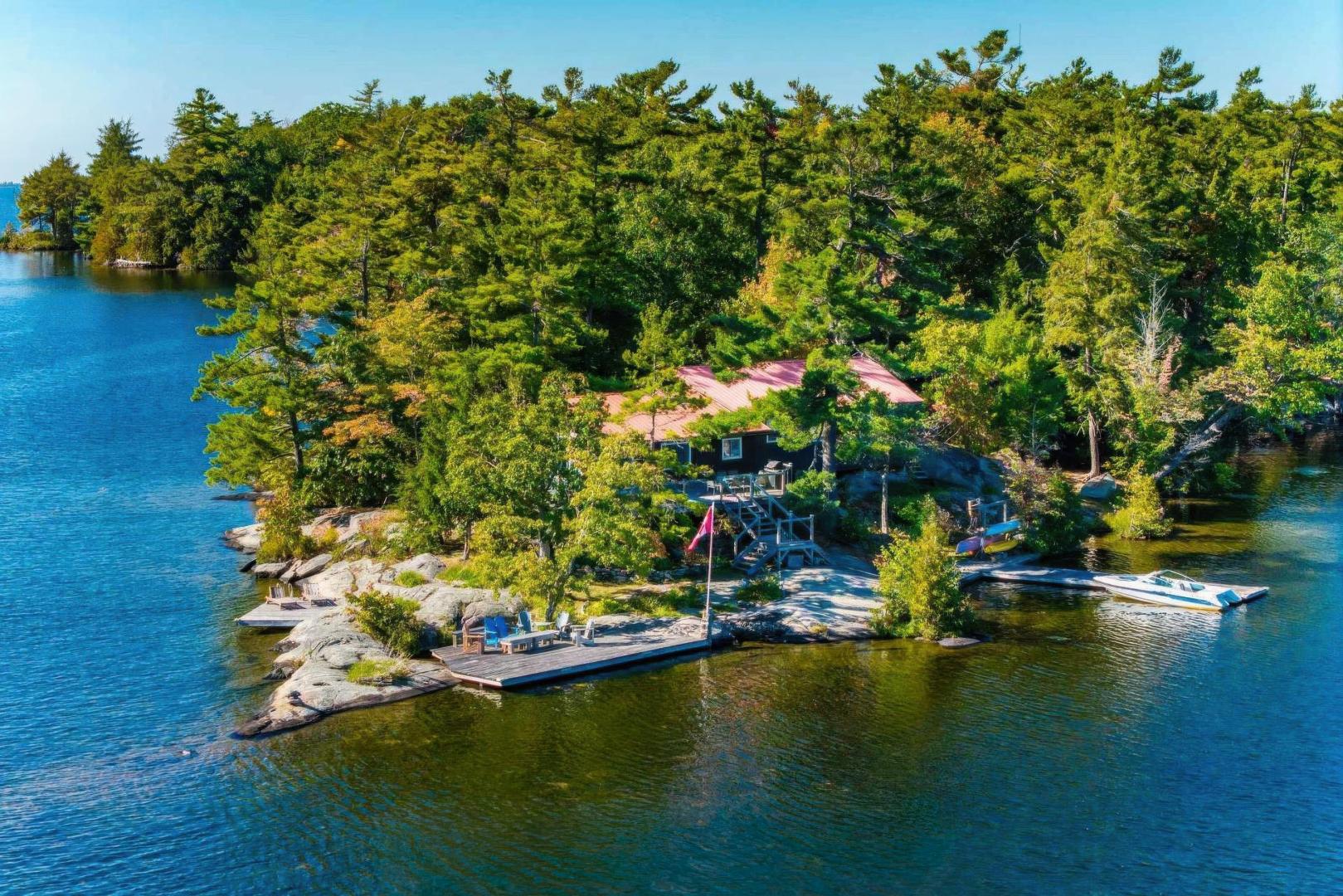 Grey Owl Island – Private island in Muskoka, Ontario, Canada