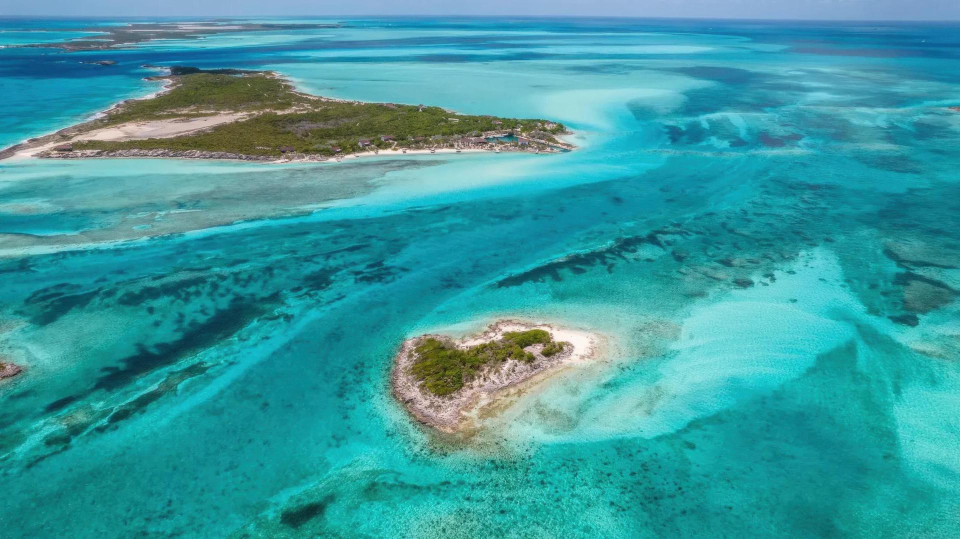 Sanctuary & Mini Cay – Private island in The Exumas, Bahamas, Caribbean