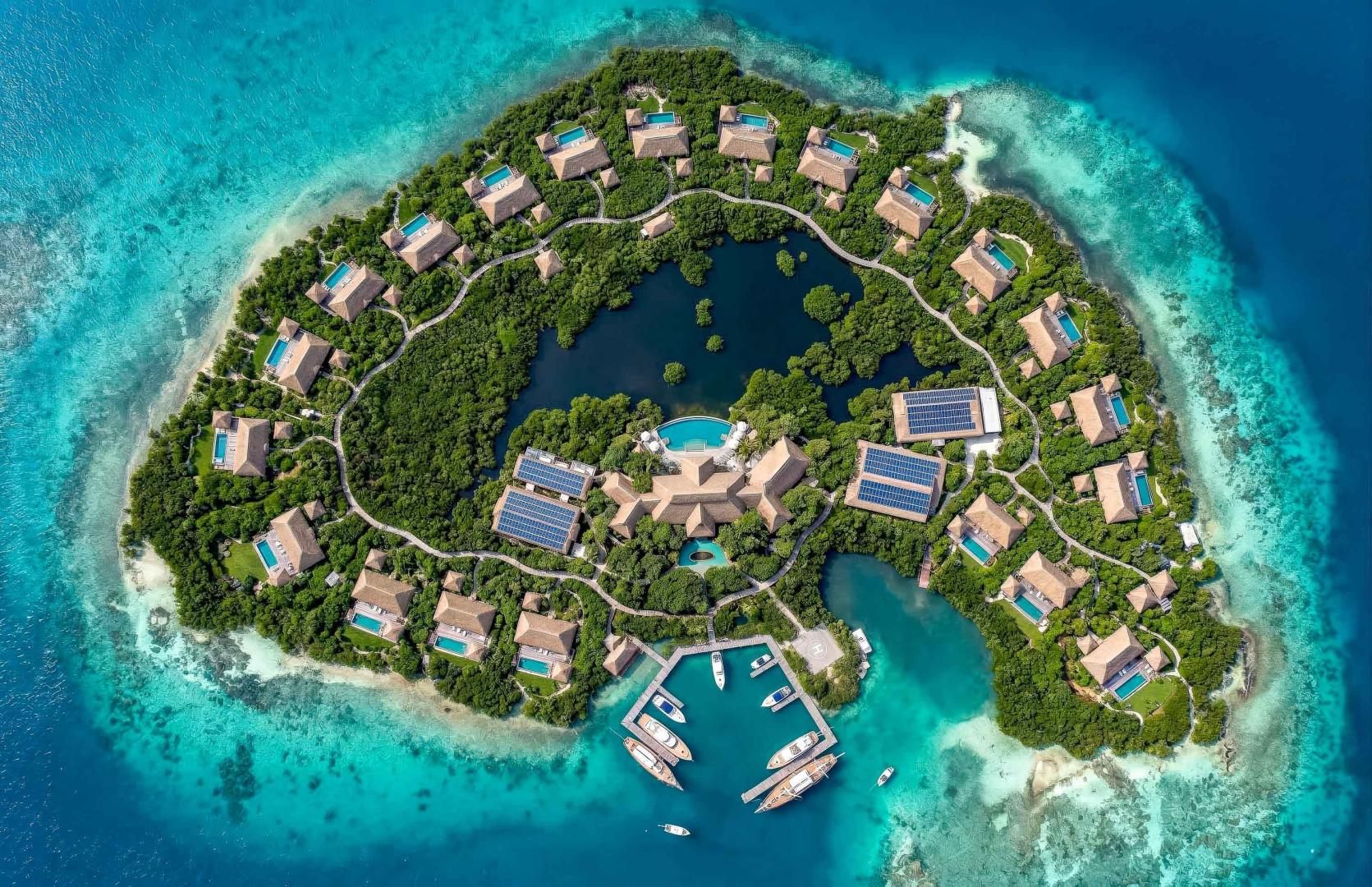 False Caye – Private island in Belize, Central America