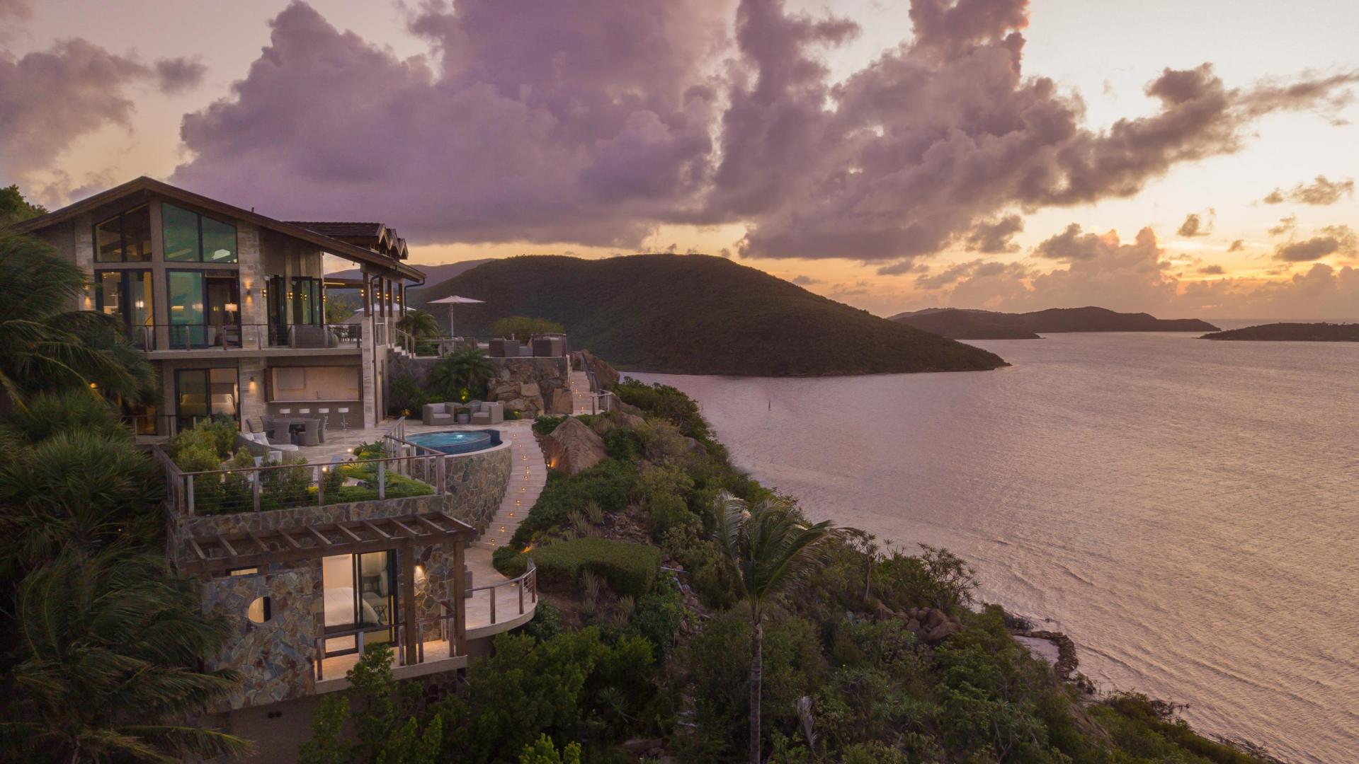 Oil Nut Bay – Private island in British Virgin Islands, Caribbean