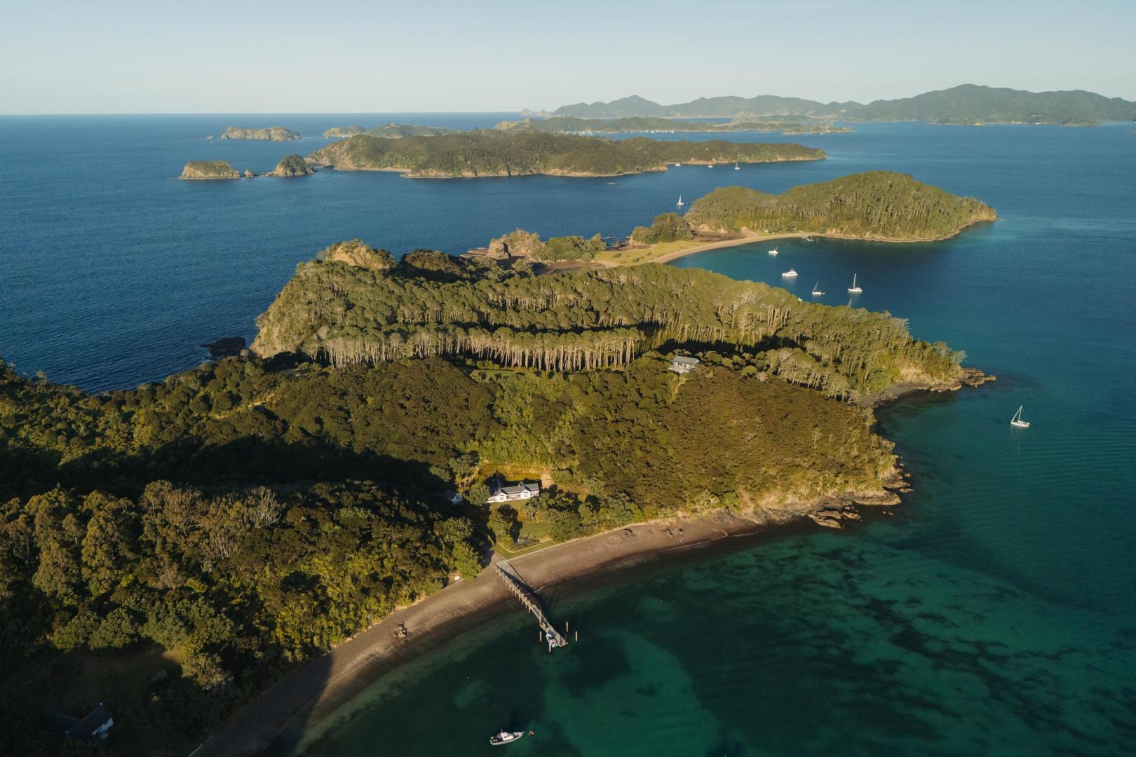 Roberton Island Estate – Private island in New Zealand, South Pacific