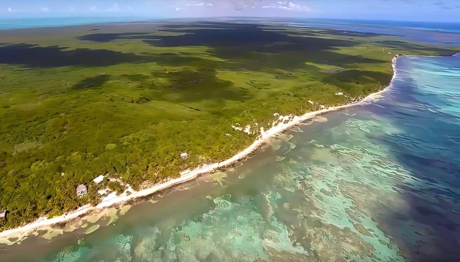 40-acre Beachfront Property on Ambergris Caye – Private island in Belize, Central America