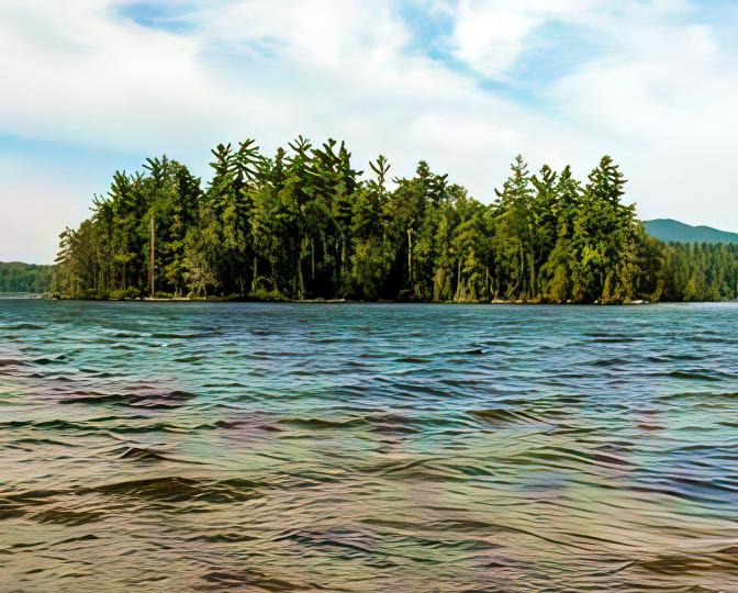 Douglas Island – Private island in New York, United States