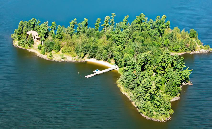 Crow Rock Island, Ontario – Private island in Ontario, Canada
