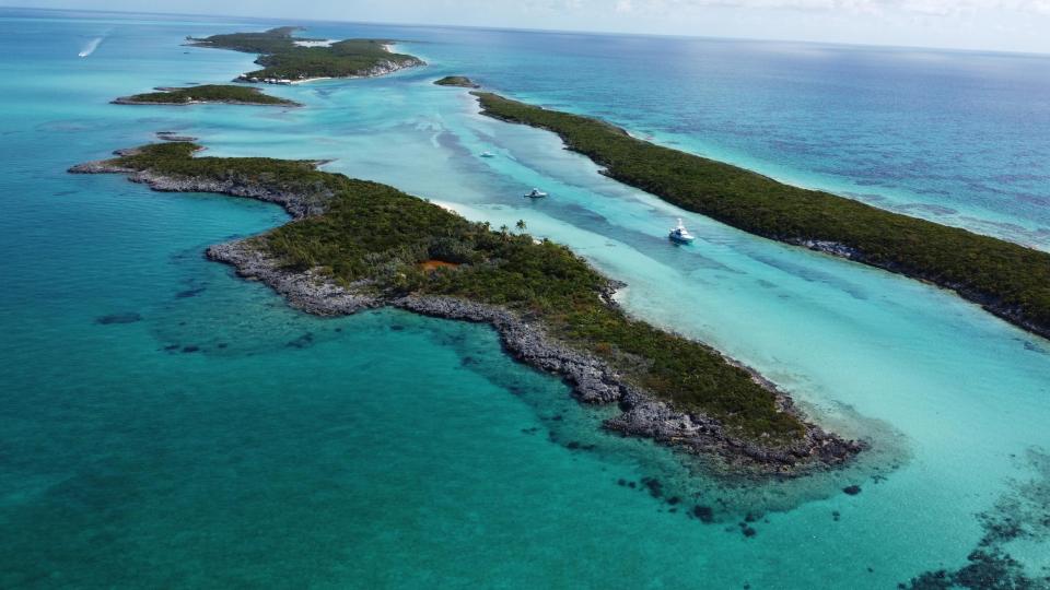 Roberts Cay – Private island in The Exumas, Bahamas, Caribbean
