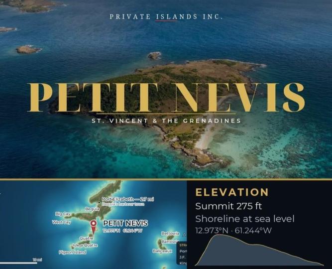 Petit Nevis – Private island in SVG, Caribbean