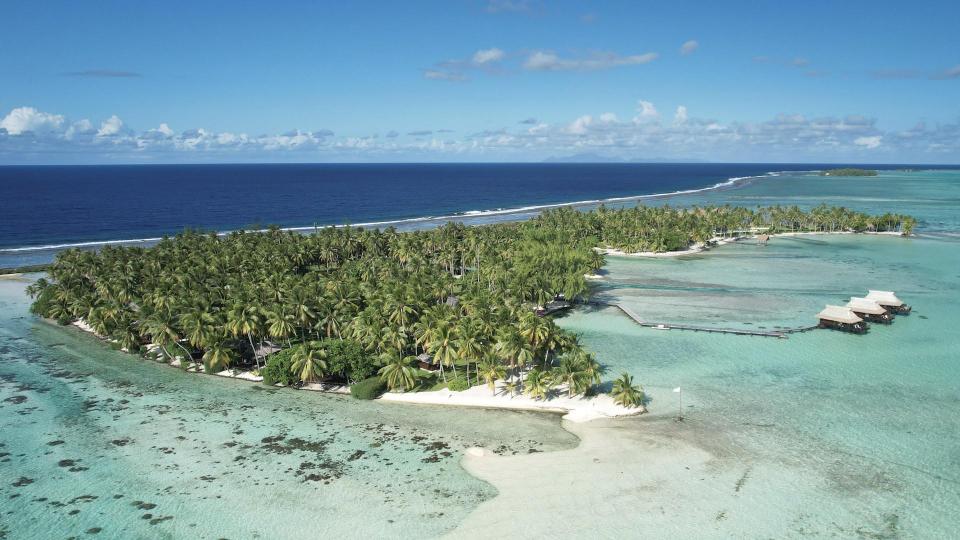 Motu Mopua – Private island in French Polynesia, South Pacific